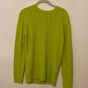 Vineyard Vines Lime Green Sweater